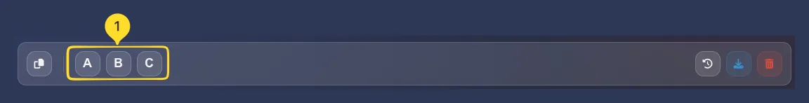 Network class buttons A, B, C for quick subnet selection